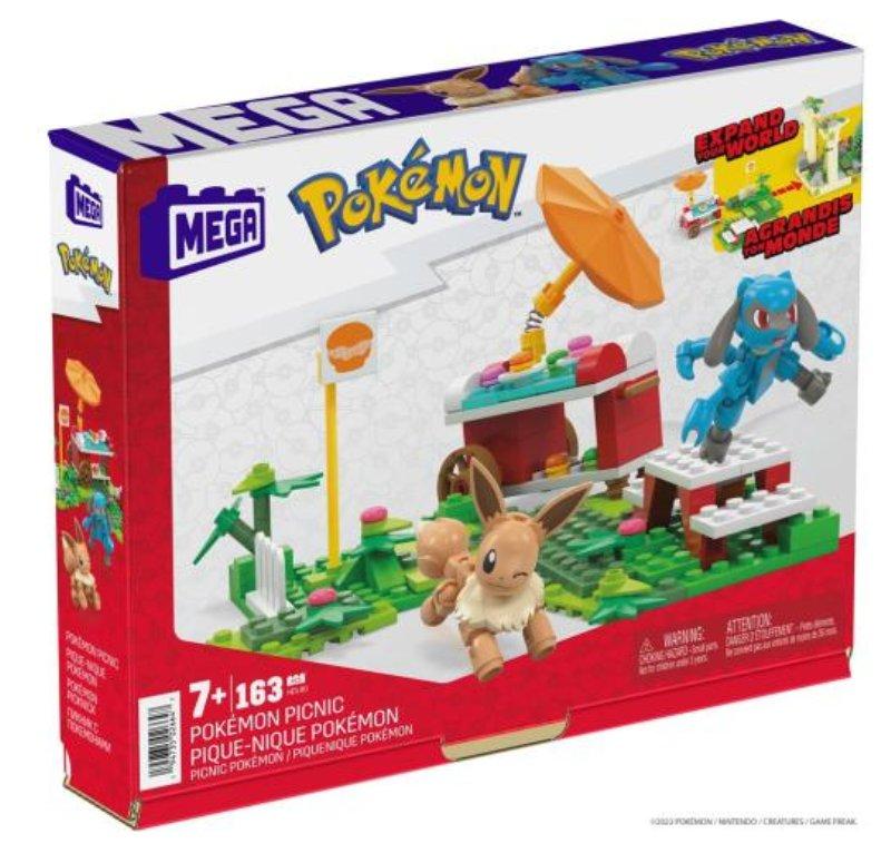 MEGA Pokemon Adventure Builder Picnic con i Poke Puff mattel