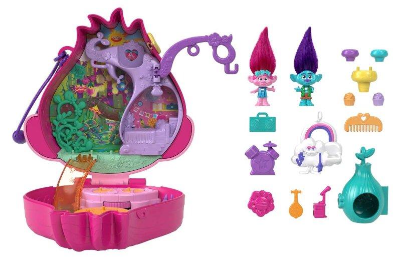 Cofanetto Polly Pocket Trolls mattel