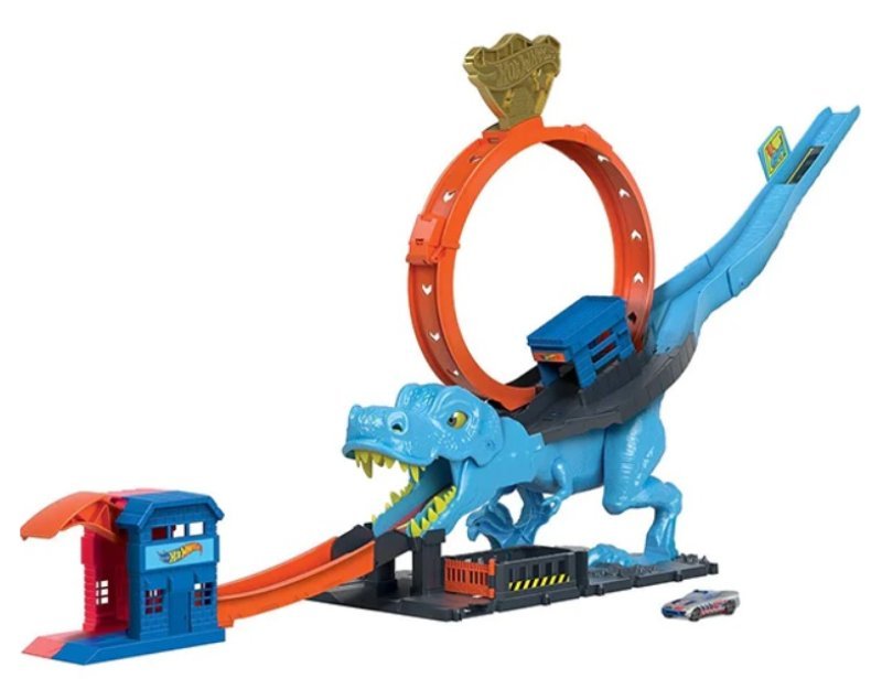 HW CITY SFRECCIA SUL T-REX mattel