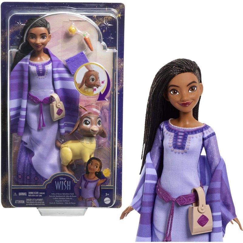 Disney Wish Set Avventure con Asha di Rosas mattel