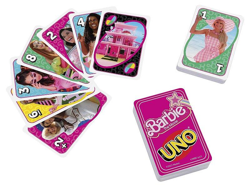 UNO BARBIE MOVIE mattel