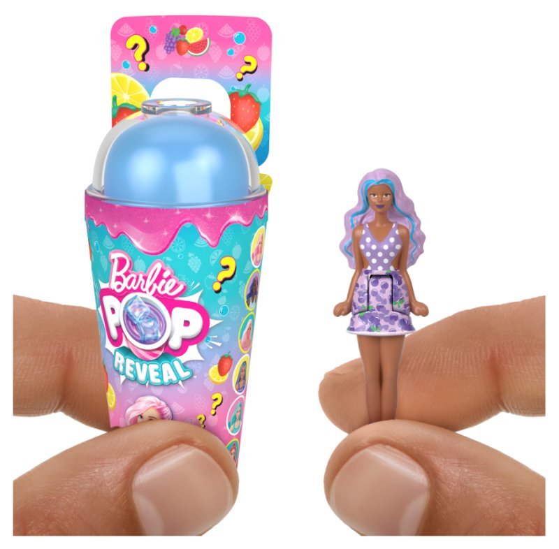 MINI BARBIELAND POP REVEAL DOLL ASST mattel