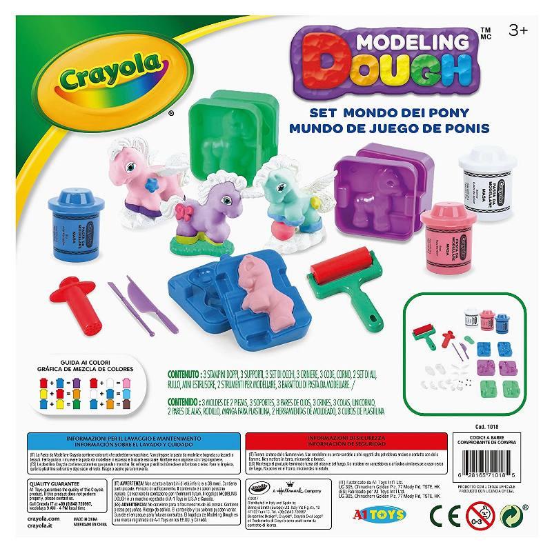 Pasta da modellare - Set Mondo dei Pony Crayola (distr. Binney & Smith)