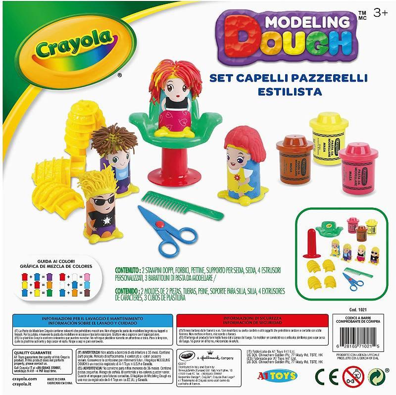 Pasta da modellare - Set Capelli Pazzerelli Crayola (distr. Binney & Smith)