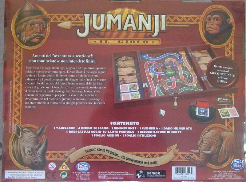 Jumanji in Legno spin-master