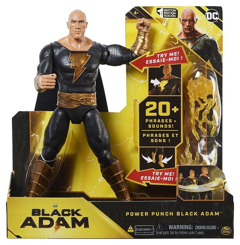 BLACK ADAM THE MOVIE Personaggio deluxe in scala 30 cm spin-master