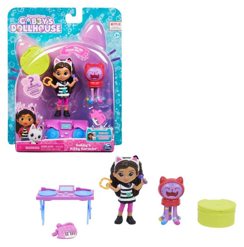 GABBY'S DOLLHOUSE Pack da 2 personaggi e accessori_Karaoke spin-master