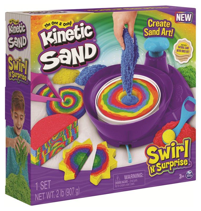 KINETIC SAND Swirl N' Surprise Set spin-master