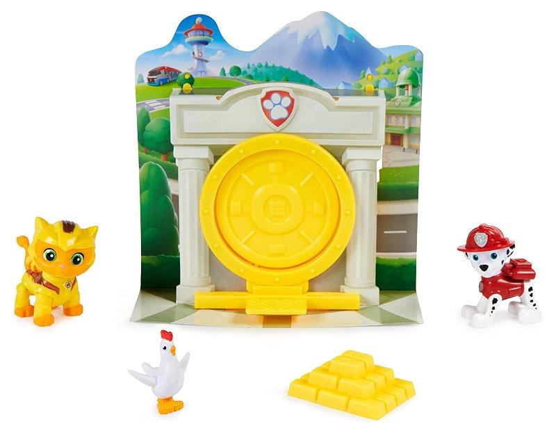 PAW PATROL Cuccioli con Mini Playset Catpack Ass.to spin-master