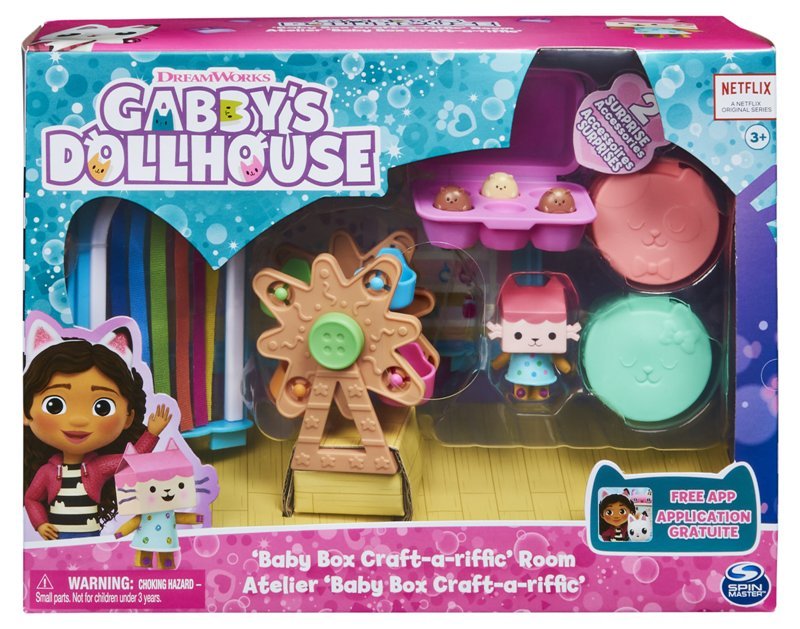 GABBY'S DOLLHOUSE Le stanze della casa assortimento_Nuovo codice spin-master