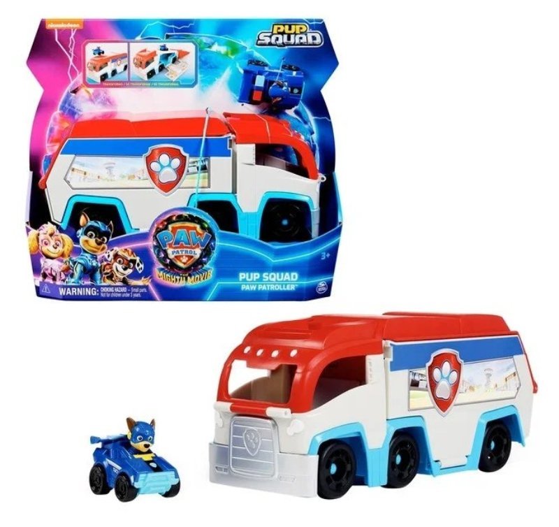 PAW PATROL Paw Patroller Pup Squad spin-master