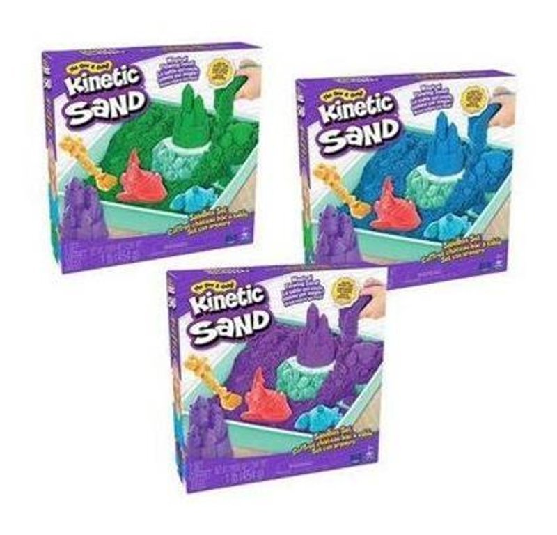 KINETIC SAND Playset Castelli di Sabbia Ass.to spin-master