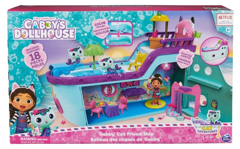 Gabby's Dollhouse La Nave da Crociera Cat Friend spin-master