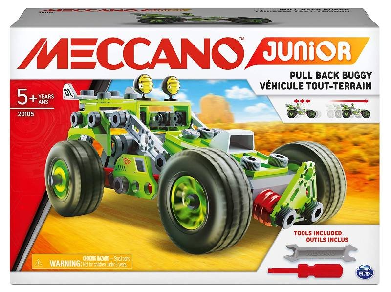 MECCANO JUNIOR - Veicolo Buggy a Retrocarica spin-master