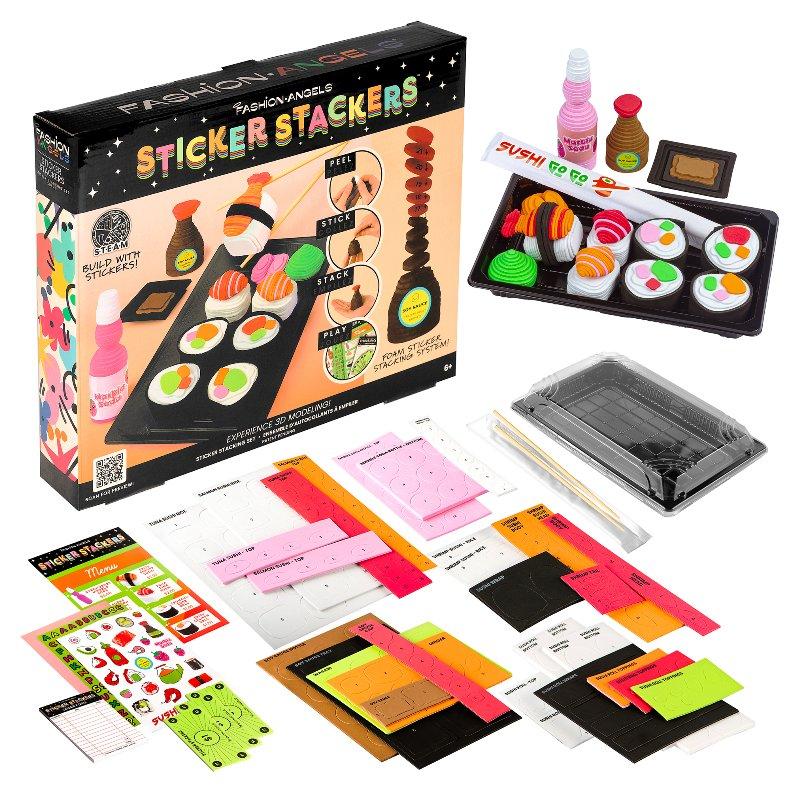 Sticker Stackers Set Sushi - costruisci con la schiuma Crayola (distr. Binney & Smith)