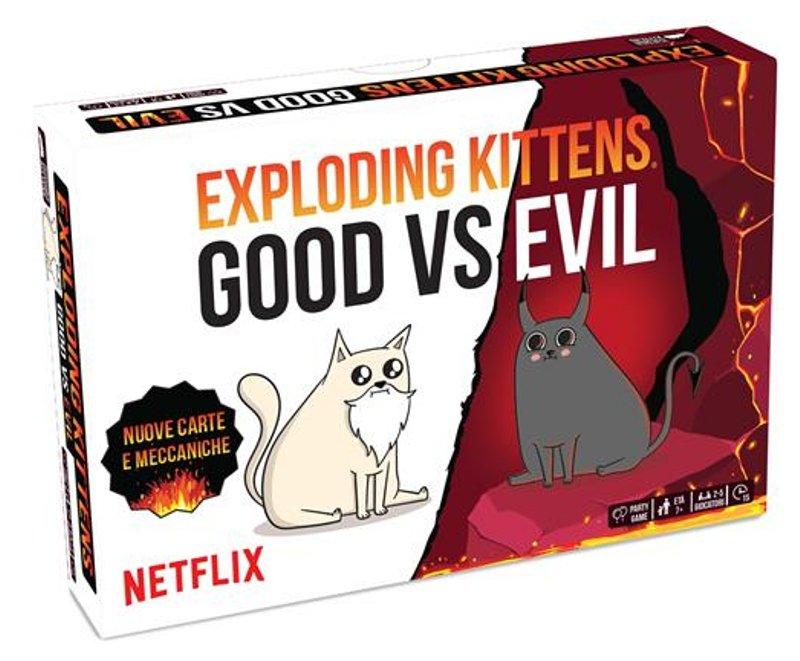 EXPLODING KITTENS GOOD VS EVIL Asterion Press (Asmodee)