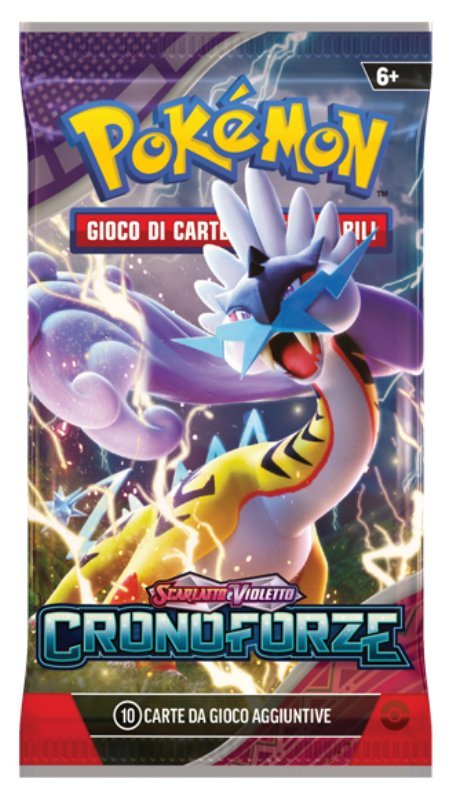 Pokemon Bustina Singola in Esp. 36 Scarlatto e Violetto 05 Cronoforze the-pokemon-company