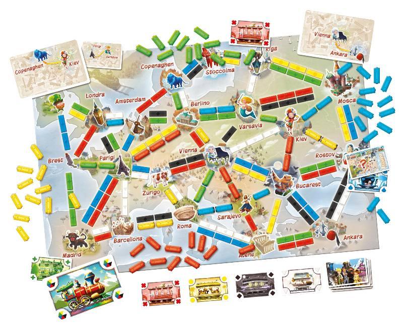 TICKET TO RIDE PRIMO VIAGGIO Asterion Press (Asmodee)