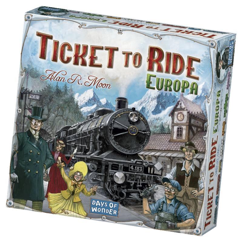 Ticket to Ride Europa Asmodee Italia