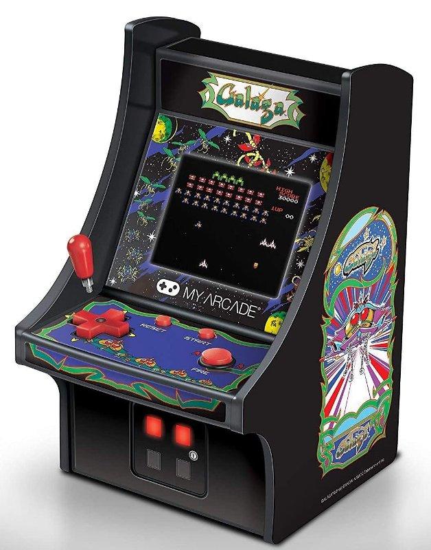 MICRO PLAYER 6.75'' GALAGA COLLECTIBLE RETRO Dreamgear LCC (MyArcade)