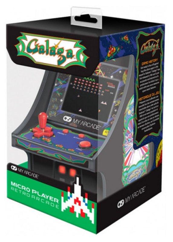 MICRO PLAYER 6.75'' GALAGA COLLECTIBLE RETRO Dreamgear LCC (MyArcade)