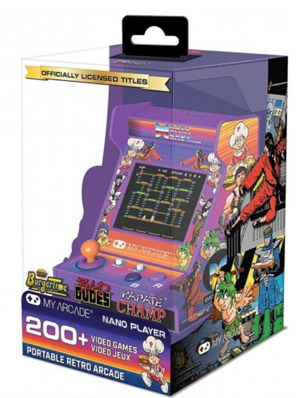 NANO PLAYER 4.5'' DATA EAST HITS COLLECTIBLE RETRO (208 GAMES IN 1) Dreamgear LCC (MyArcade)