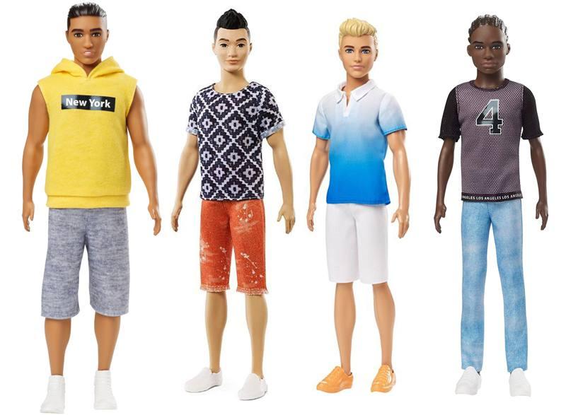 Ken Fashionistas ass.to mattel