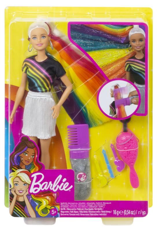 BARBIE CAPELLI ARCOBALENO mattel