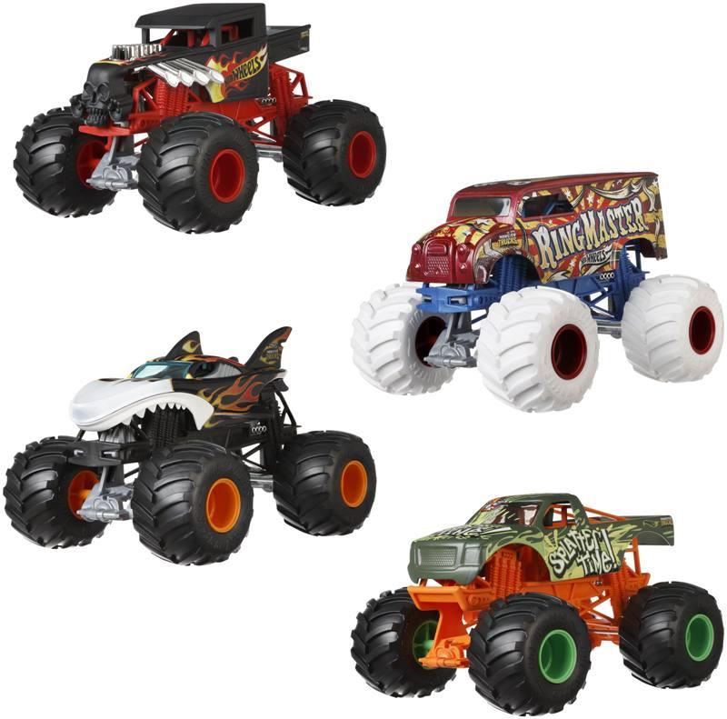 HW MT Monster Trucks Oversized 1:24 Ass.to mattel