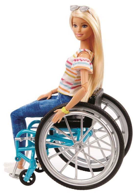 Barbie Sedia a Rotelle mattel