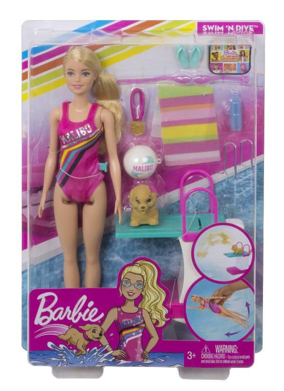 Barbie Dreamhouse Nuotatrice Playset mattel