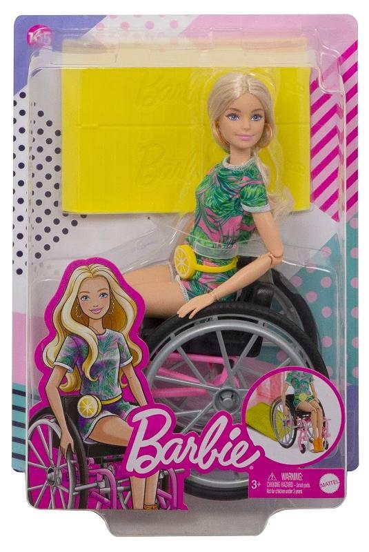 Barbie Sedia a Rotelle mattel