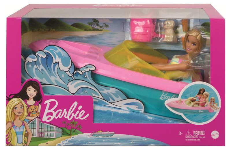 Barca motoscafo di Barbie con Doll mattel