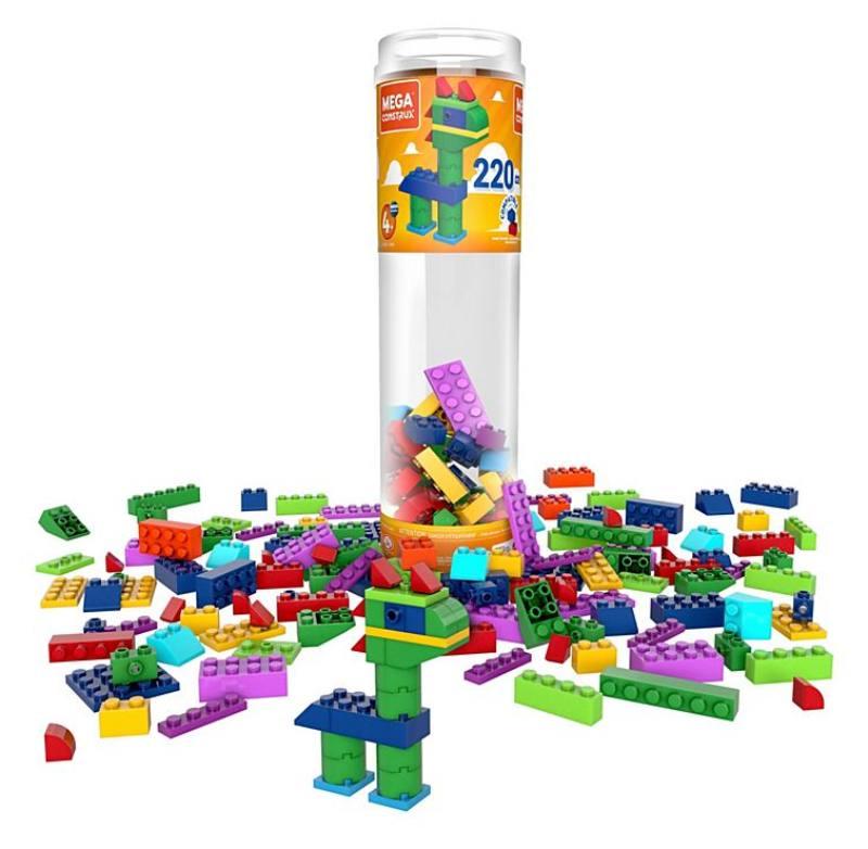 MEGA TUBO COSTRUZIONI LARGE 220 PCS mattel