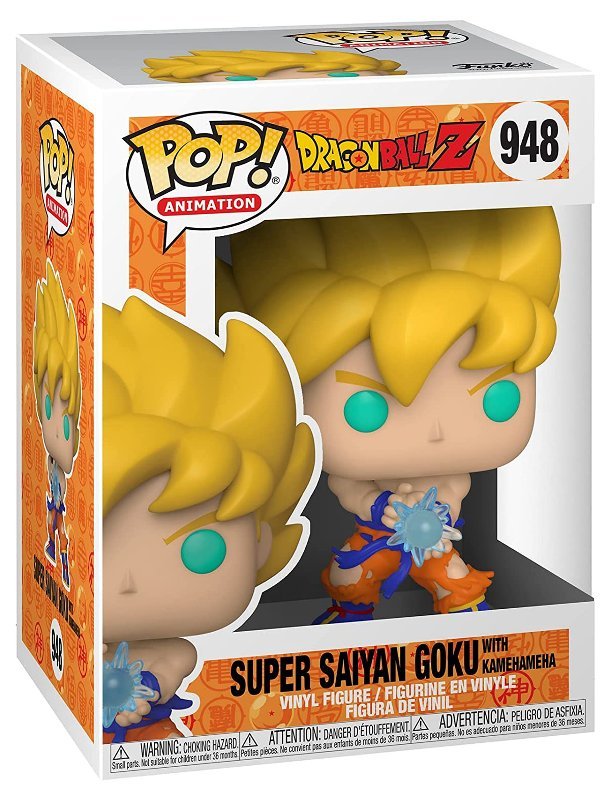FUNKO DBZ S9 SS Goku w/ Kamehameha Wave (Pop! Vinyl: Dragon Ball Z) FUNKO LCC