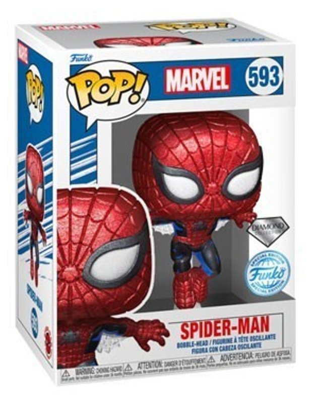 80th FA Spider Man(DGLT) (Pop! Vinyl - Marvel Comics) FUNKO LCC