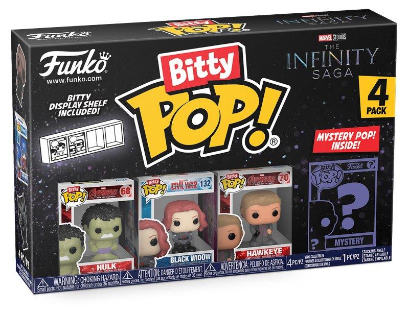 Marvel Hulk 4PK (POP! Bitty 4pk - Marvel Comics) FUNKO LCC