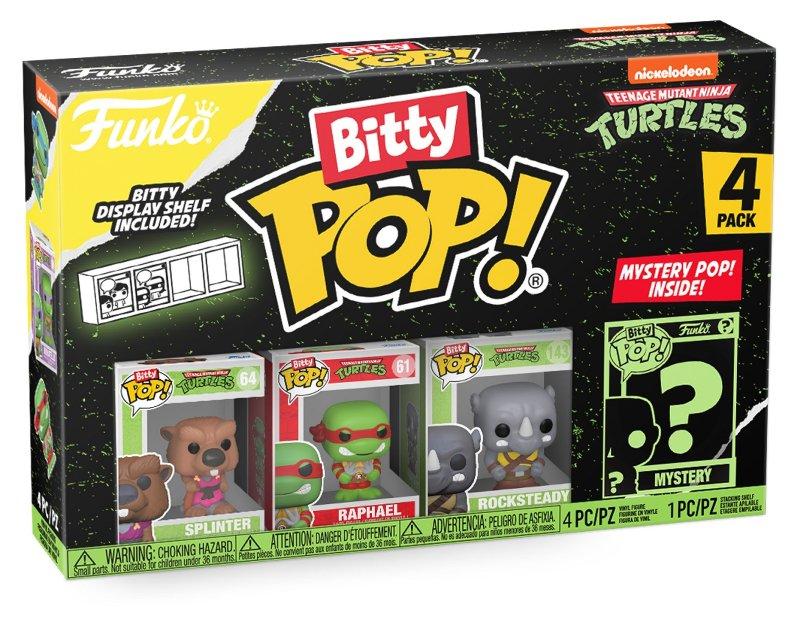 TMNT Splinter 4PK (POP! Bitty 4pk - Teenage Mutant Ninja Turtles) FUNKO LCC