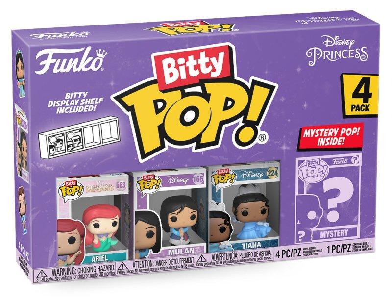 Disney P Ariel 4PK (POP! Bitty 4pk - Disney-Multiple) FUNKO LCC