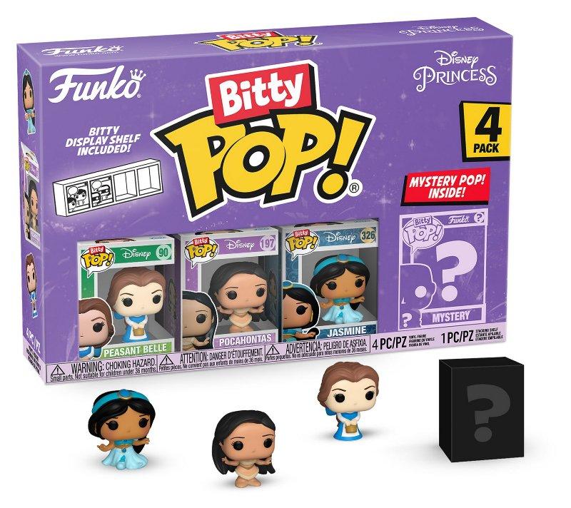 Disney P Belle 4PK (POP! Bitty 4pk - Disney-Multiple) FUNKO LCC