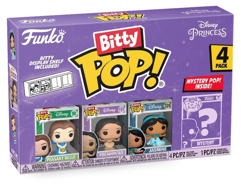 Disney P Belle 4PK (POP! Bitty 4pk - Disney-Multiple) FUNKO LCC