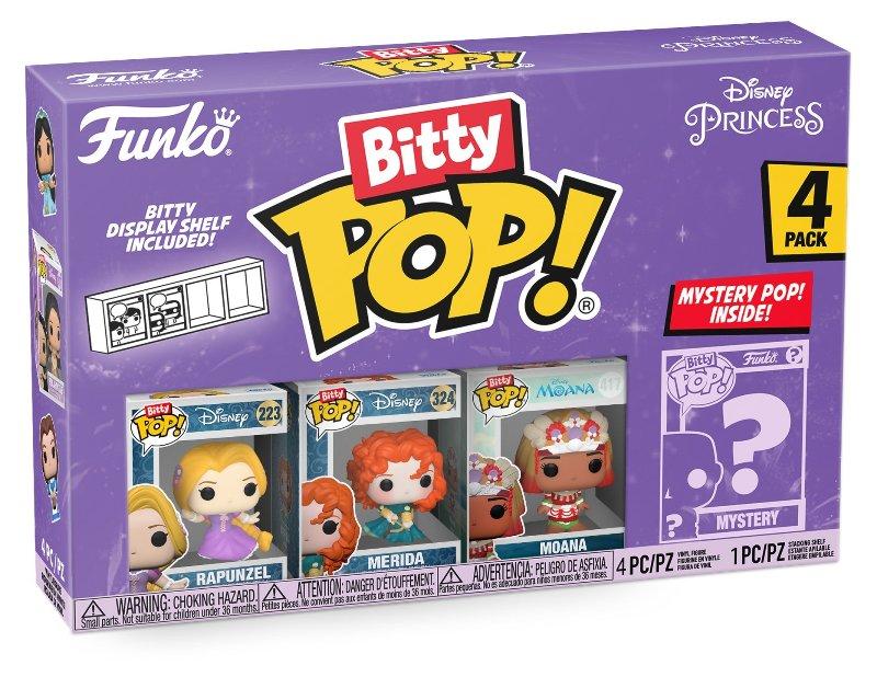 Disney P Rapunzel 4PK (POP! Bitty 4pk - Disney-Multiple) FUNKO LCC