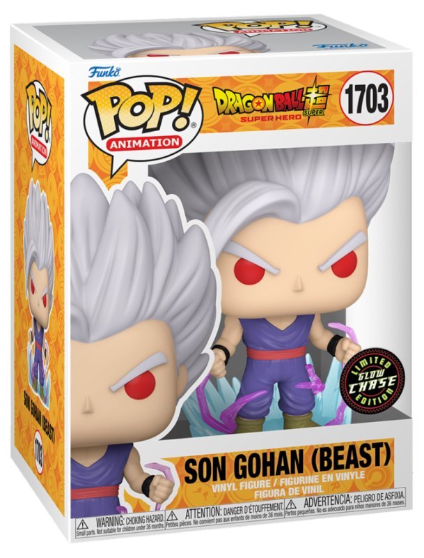 FUNKO DBSSH Gohan Beast w/CH(GW) (Pop! Vinyl: Dragon Ball Super Super Hero) FUNKO LCC