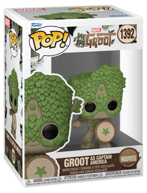 WAG Captain America (Pop! Vinyl - We Are Groot) FUNKO LCC