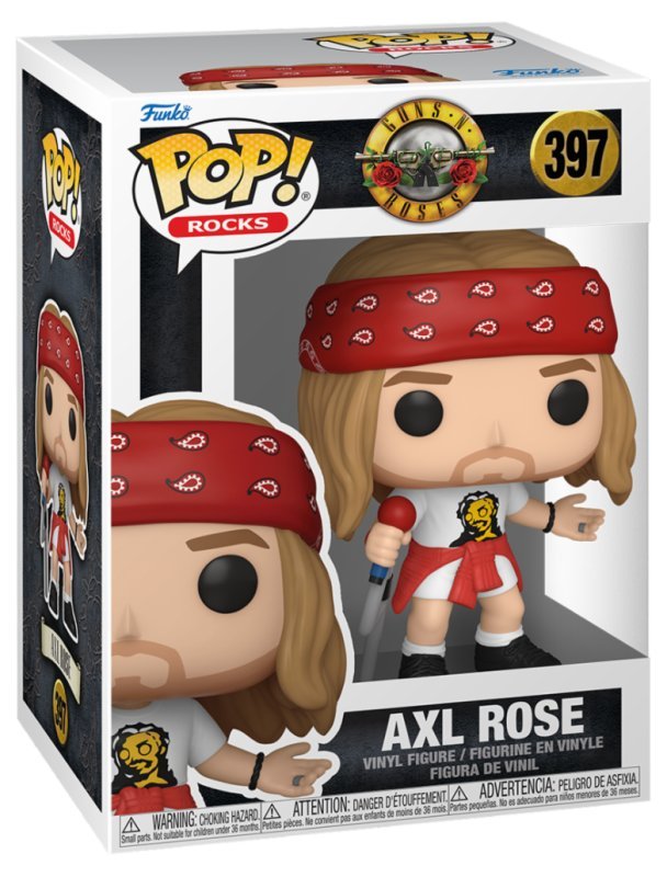 FUNKO GnR Axel Rose(1992) w/CH (Pop! Vinyl: Guns N Roses) FUNKO LCC