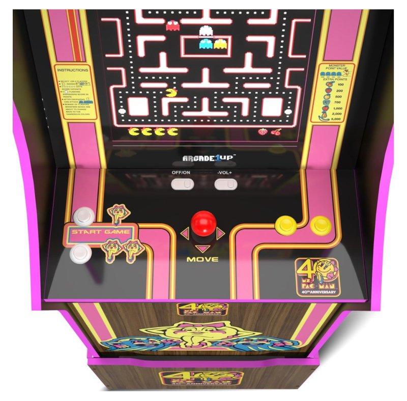 Arcade Ms. Pac-Man 40th Anniversary Arcade Machine Arcade1up