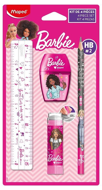 MINI SET CANCELLERIA BARBIE Maped SAS (FR)