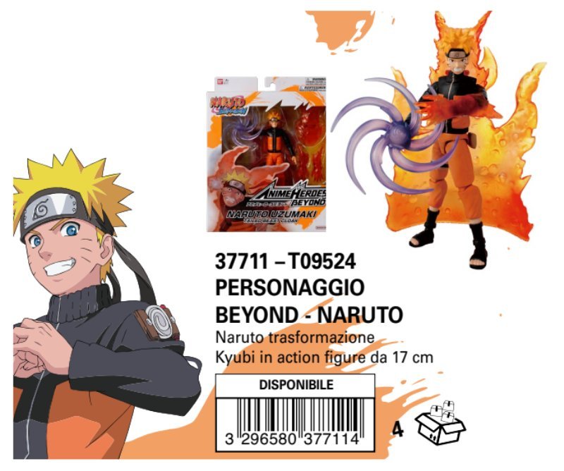 ANIME HEROES - PERSONAGGIO BEYOND - NARUTO Bandai Namco Entertainment France