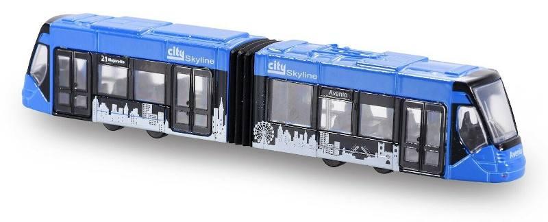 Majorette MAN City Bus o Siemens Avenio Tram cm. 20 - assortimento da 6 pezzi Simba