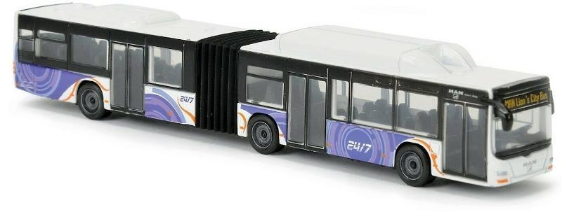 Majorette MAN City Bus o Siemens Avenio Tram cm. 20 - assortimento da 6 pezzi Simba